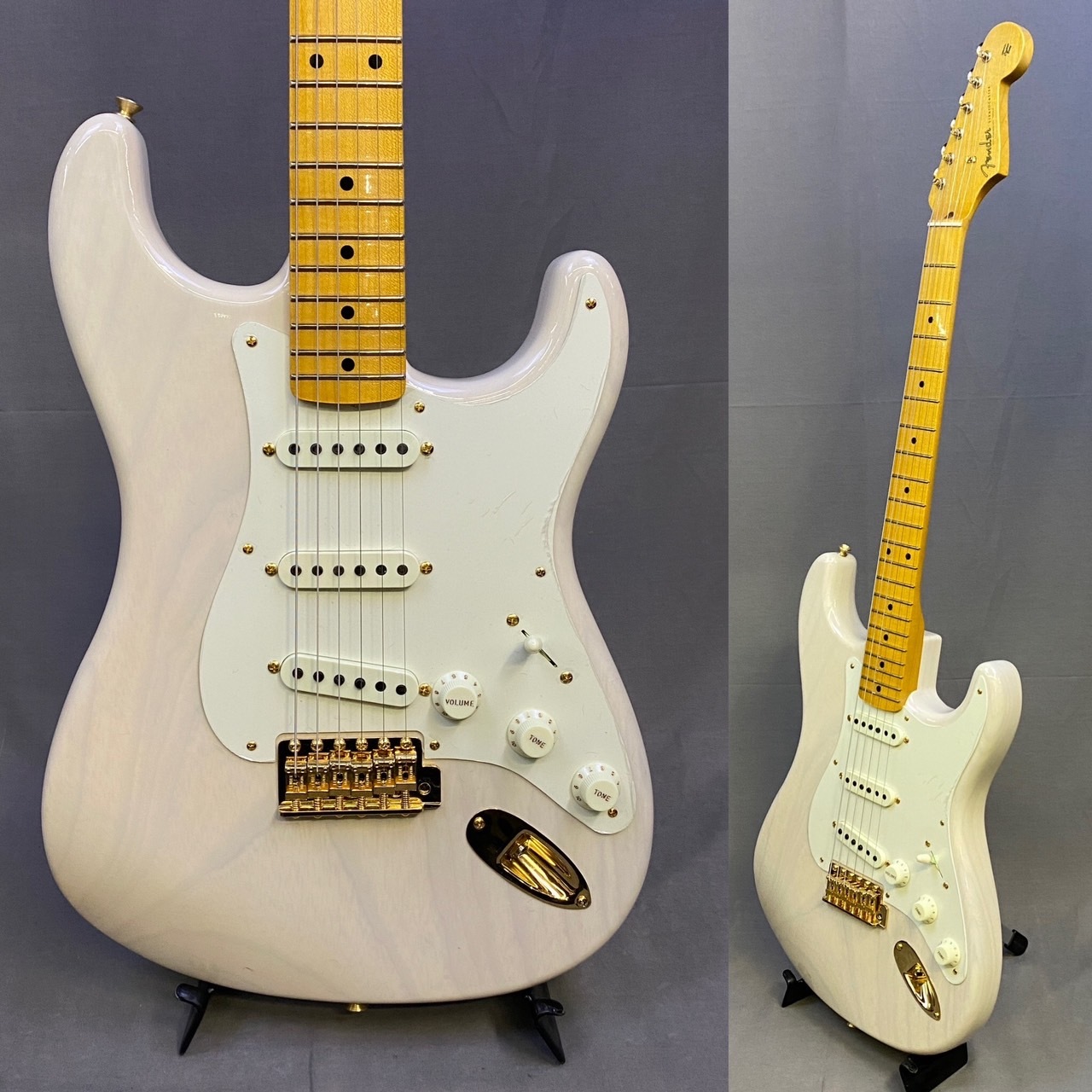 Fender Custom Shop Vintage Custom Series 1957 Stratocaster NOS ～Aged White  Blonde～ 買取りました。デジマートにて¥ 648,000で販売中！ - 楽器高価買取専門店 高く売るならチバカン楽器 千葉県 江戸川区 葛飾区  江東区 墨田区