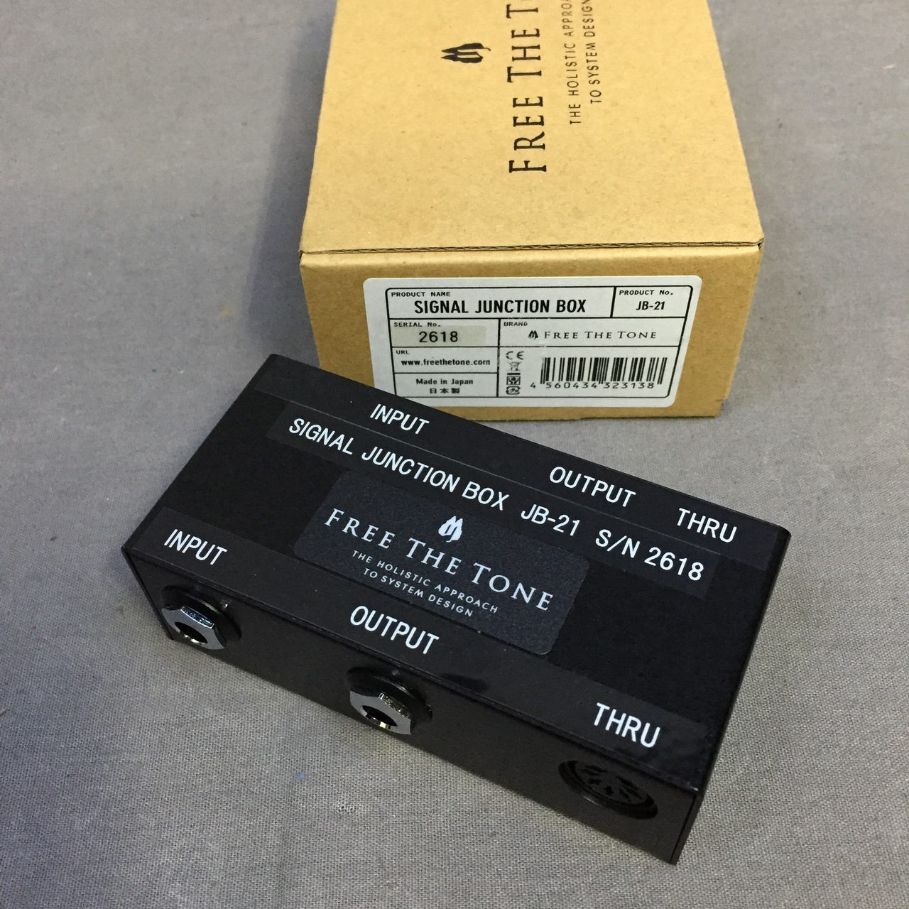 Free The Tone SIGNAL JUNCTION BOX JB-21 買取りました