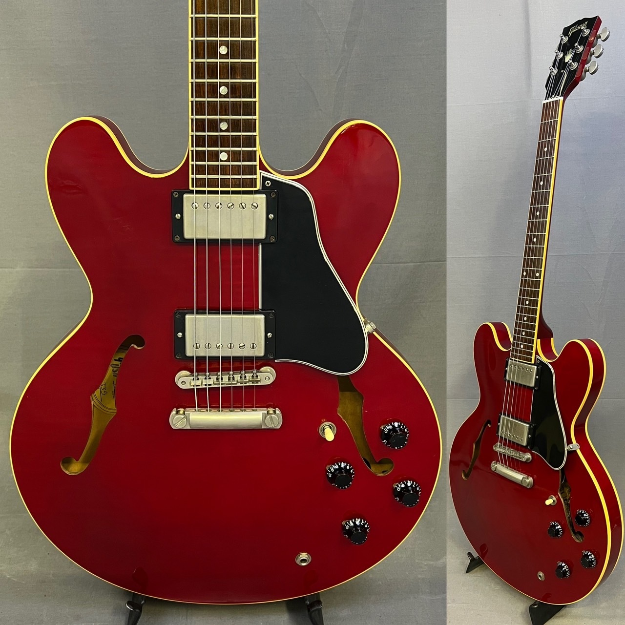 Gibson ES-335 CHERRY 1999年製 買取りました。デジマートにて 