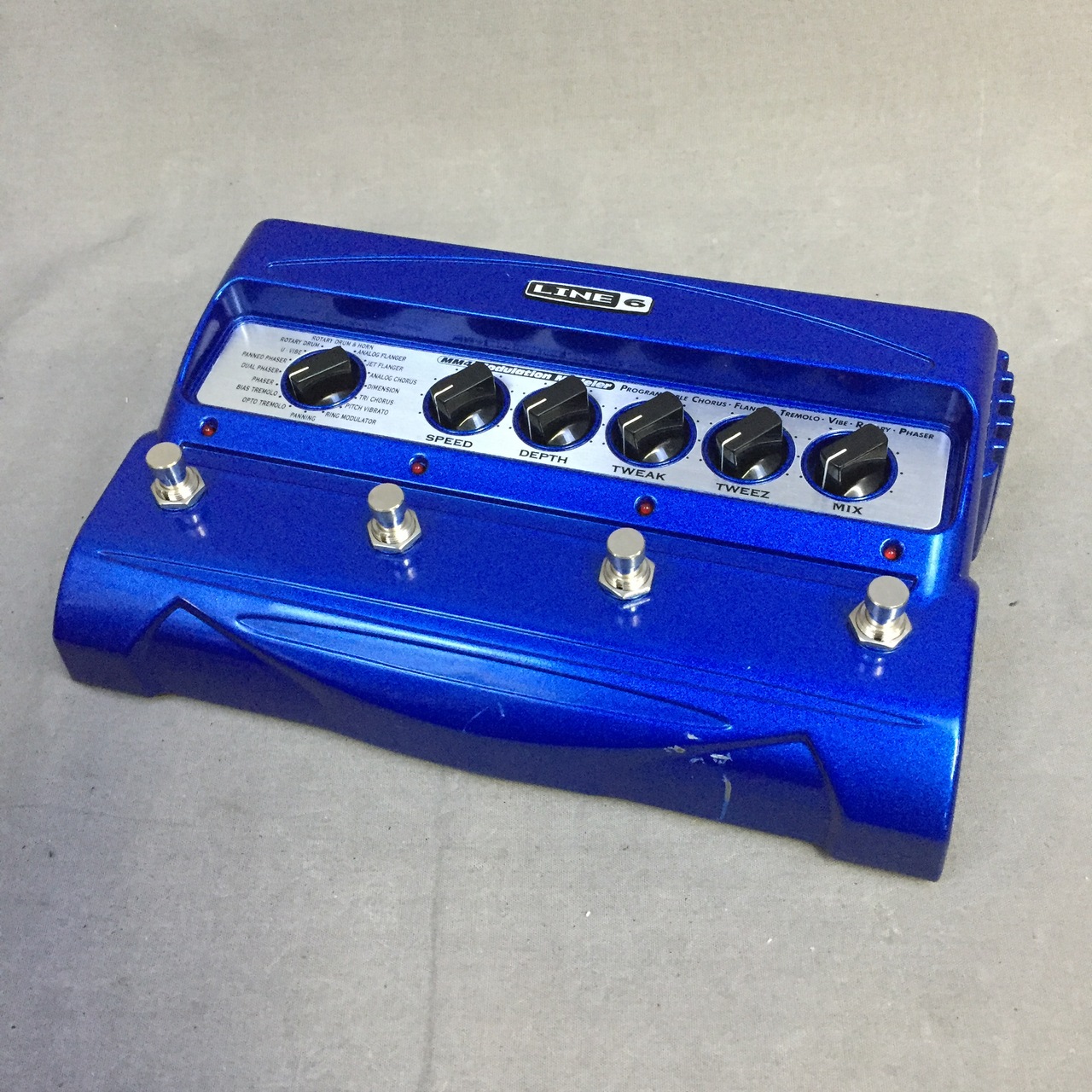 LINE6 モジュレーションモデラー Stompbox Modeler MM4