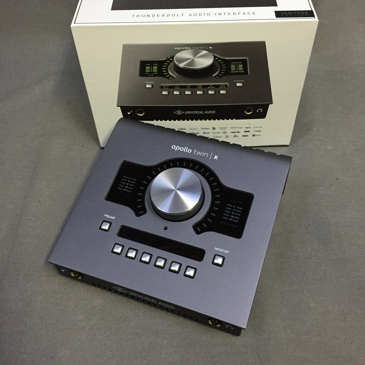 Universal Audio APOLLO TWIN X / DUO Heritage Edition 買取りました