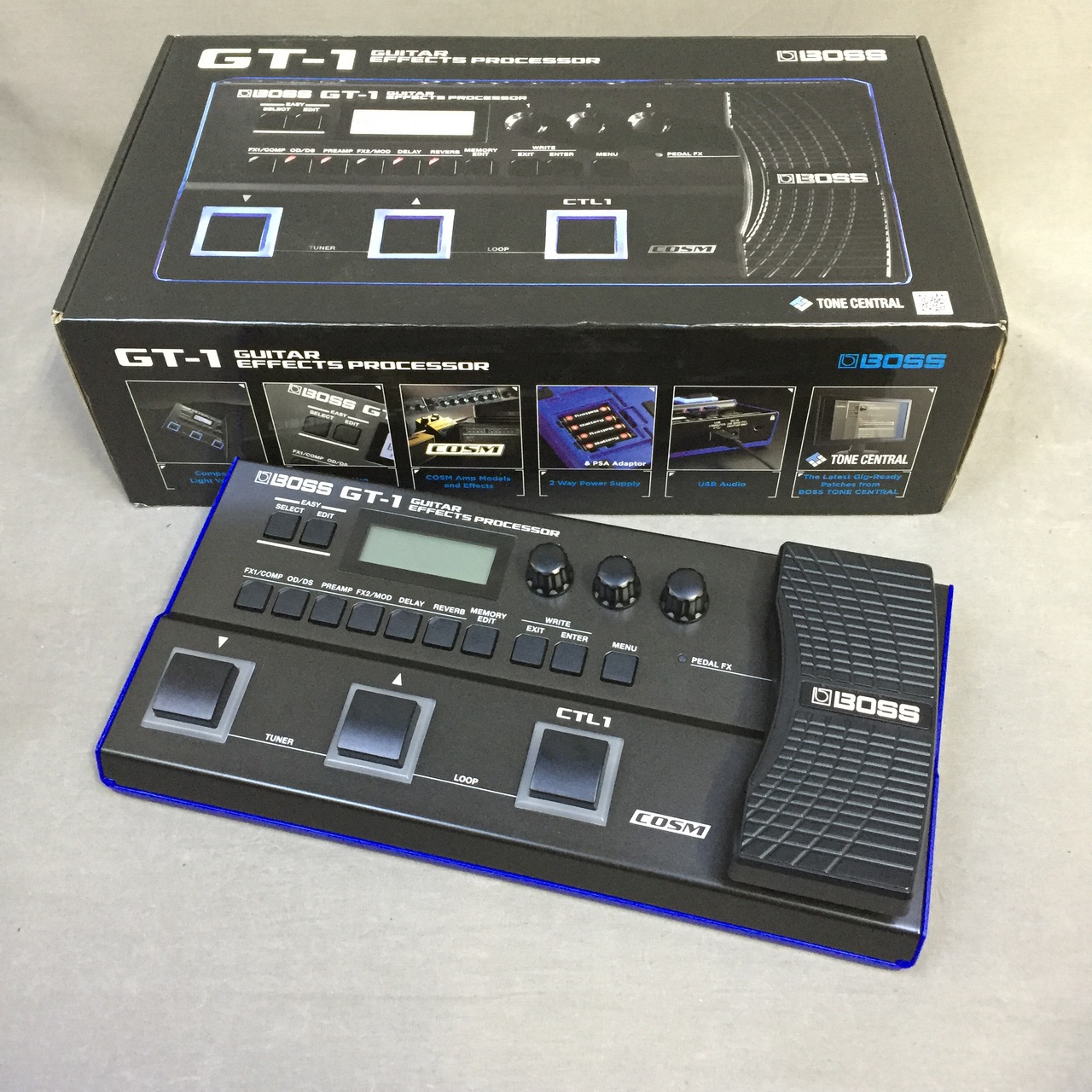 BOSS GT-1 Guitar Effects Processor 買取りました。デジマートにて