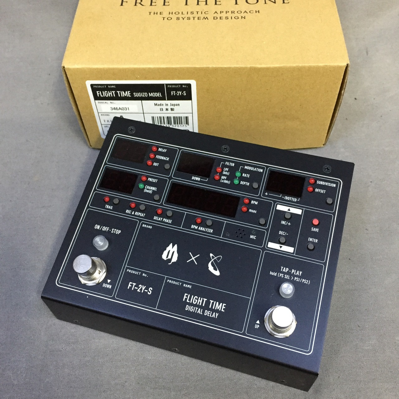 Free The Tone FLIGHT TIME FT-2Y-S 買取りました。デジマートにて￥59,800で販売中！ - 楽器高価買取専門店  高く売るならチバカン楽器 千葉県 江戸川区 葛飾区 江東区 墨田区