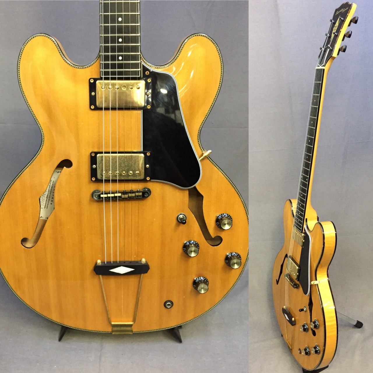 Seventy Seven Guitars EXRUBATO-JAZZ Natural 買取りました