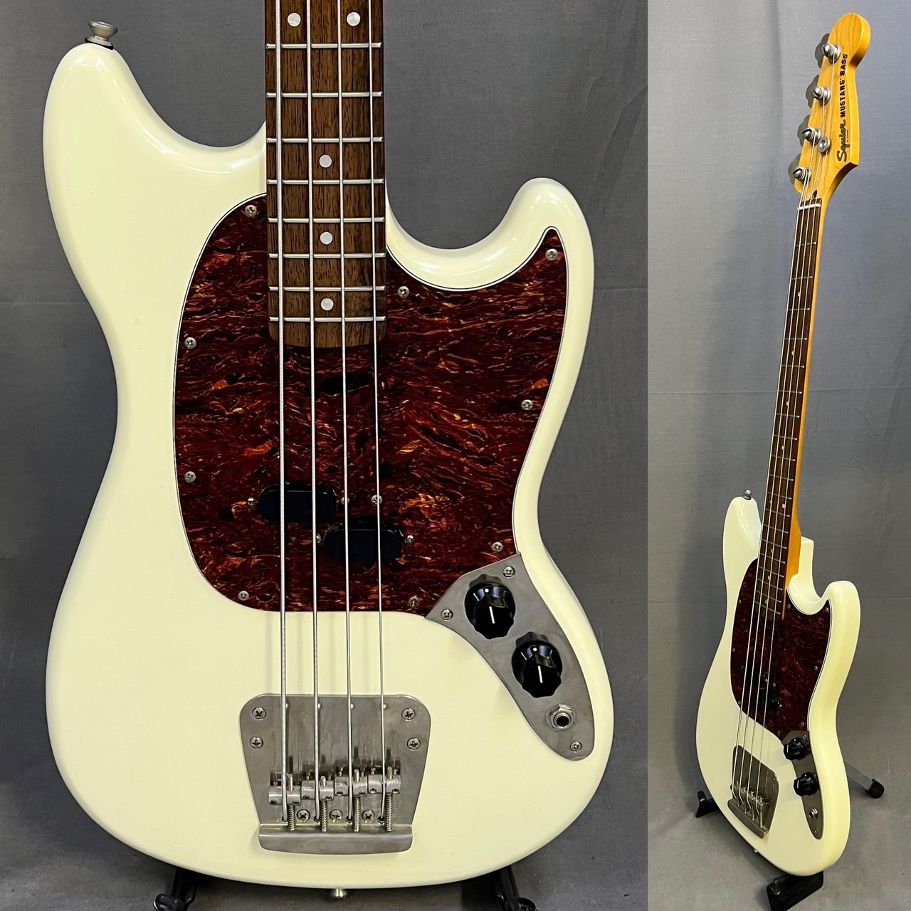 Squier by Fender Classic Vibe 60s Mustang Bass Olympic White 2019 
