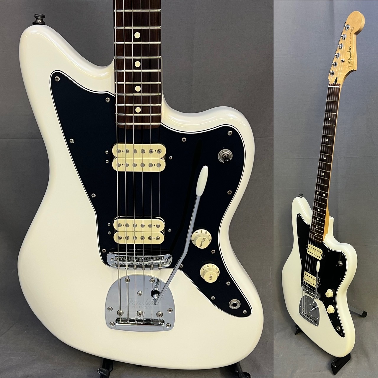 Fender Mexico Player Jazzmaster Polar White 2019年製買取りました 