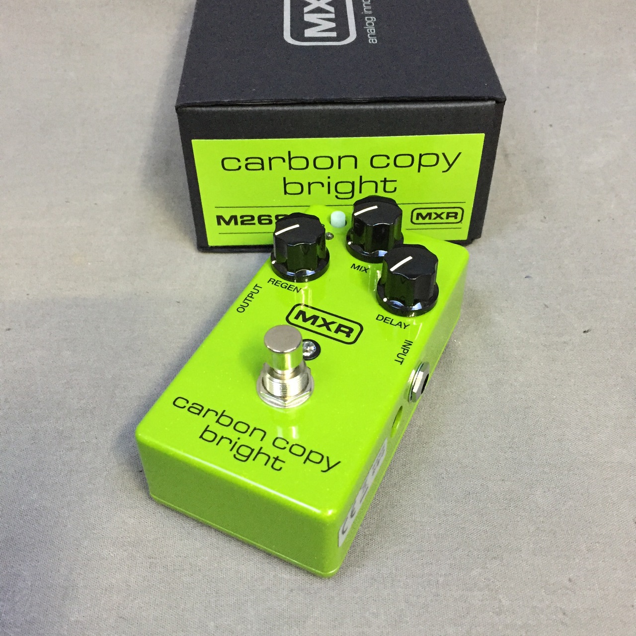 MXR Carbon Copy bright買取りました。デジマートにて￥22,800 で