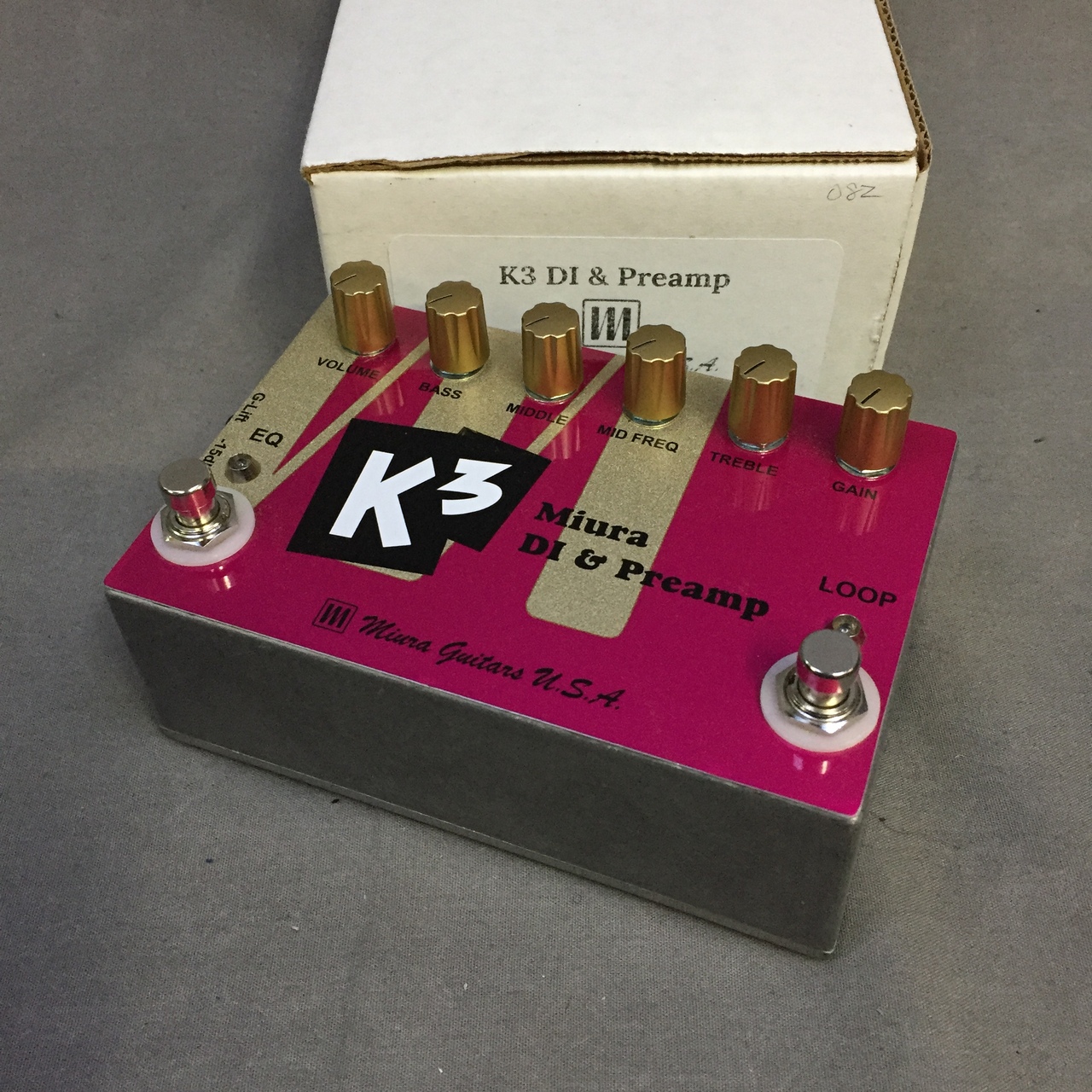 ギターMiura K3 DI \u0026 Preamp - ギター