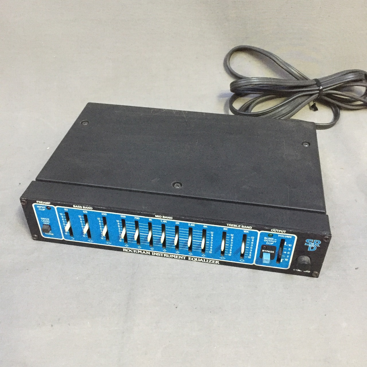 Rockman INSTRUMENT EQUALIZER 買取りました。デジマートにて￥74,800