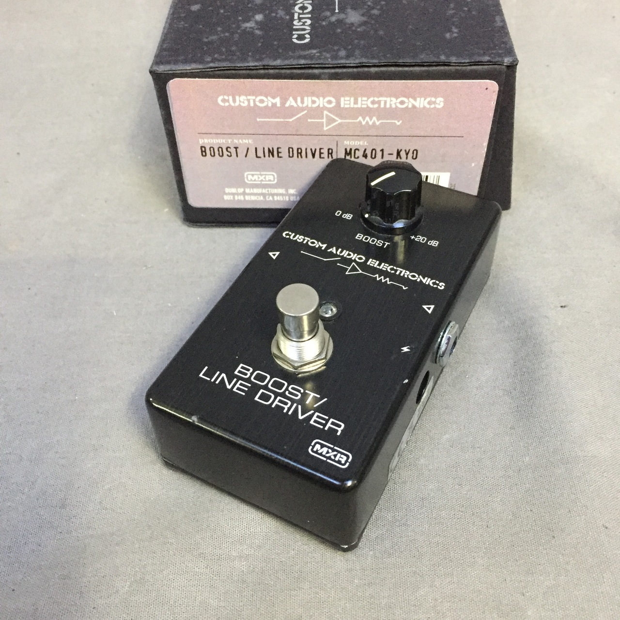 MXR BOOST/LINE D MC401 ギターエフェクター　美品 MXR/MC401 Boost/Line Driver/ブースター 送料無料 | サウンドハウス