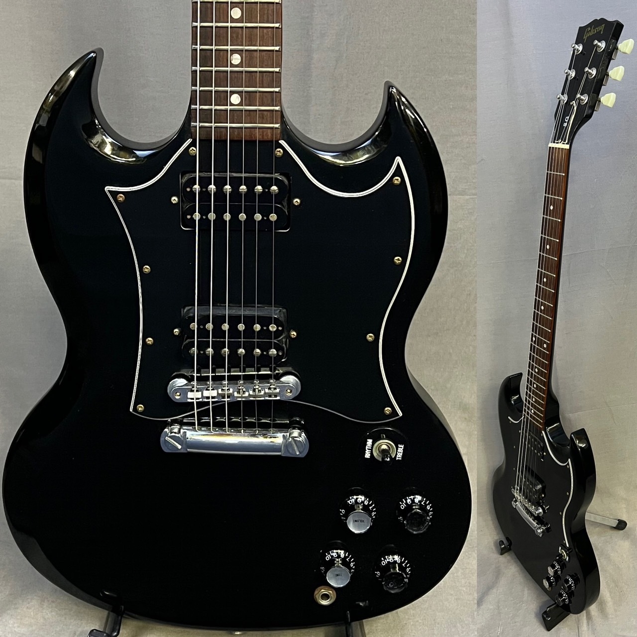 Gibson SG Special Ebony 1995年製 デジマートにて￥128,000で販売中！ - 楽器高価買取専門店  高く売るならチバカン楽器 千葉県 江戸川区 葛飾区 江東区 墨田区