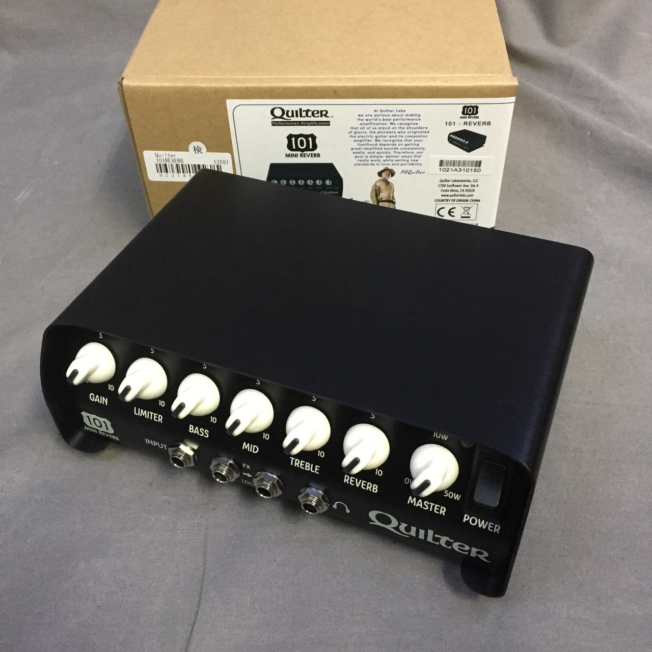 Quilter 101 REVERB 買取りました。デジマートにて￥79,800で