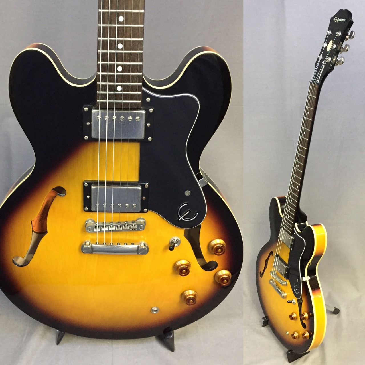 Epiphone DOT Vintage Sunburst 買取りました。デジマートにて