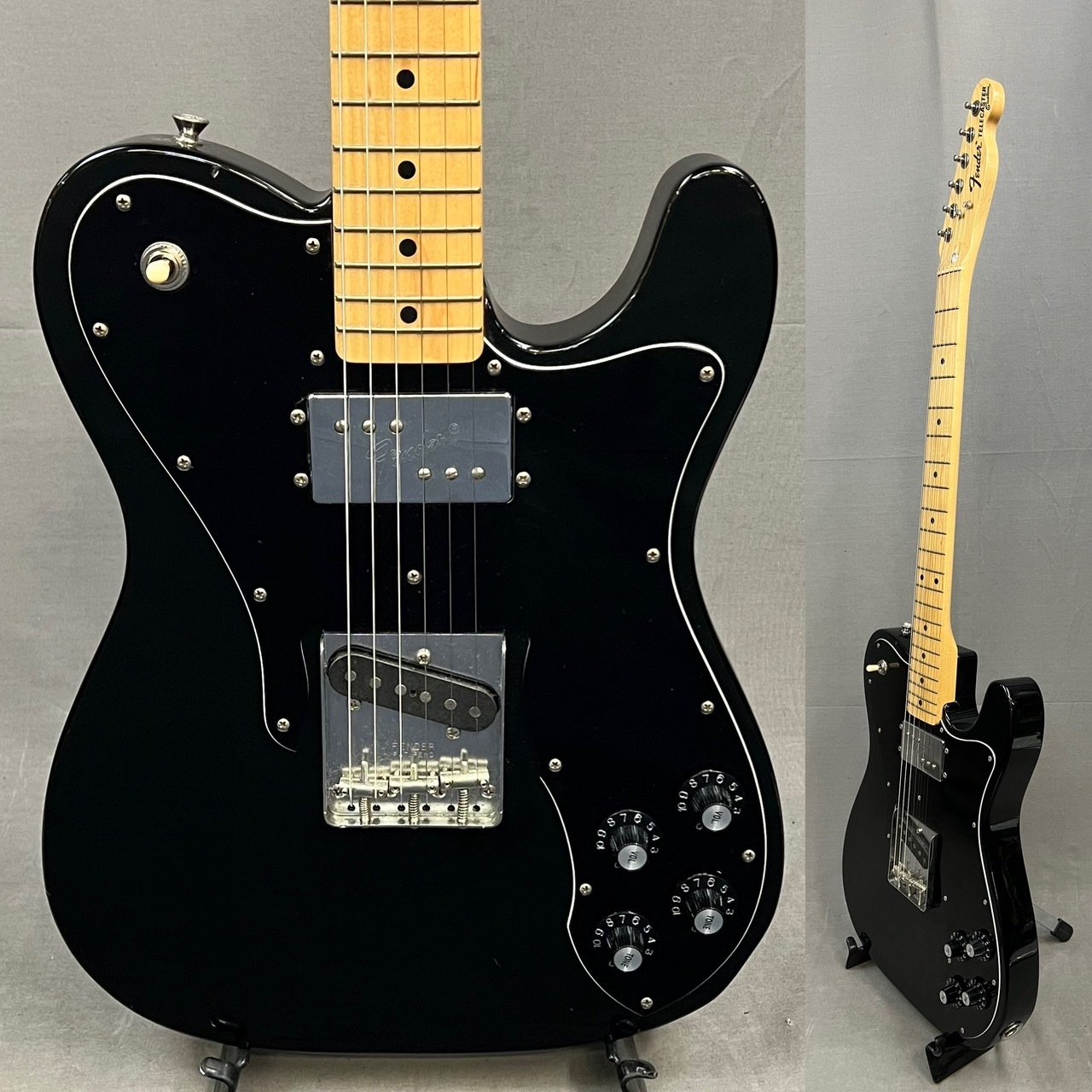 Fender Made in Japan Traditional 70S Telecaster Custom Black 2017  
