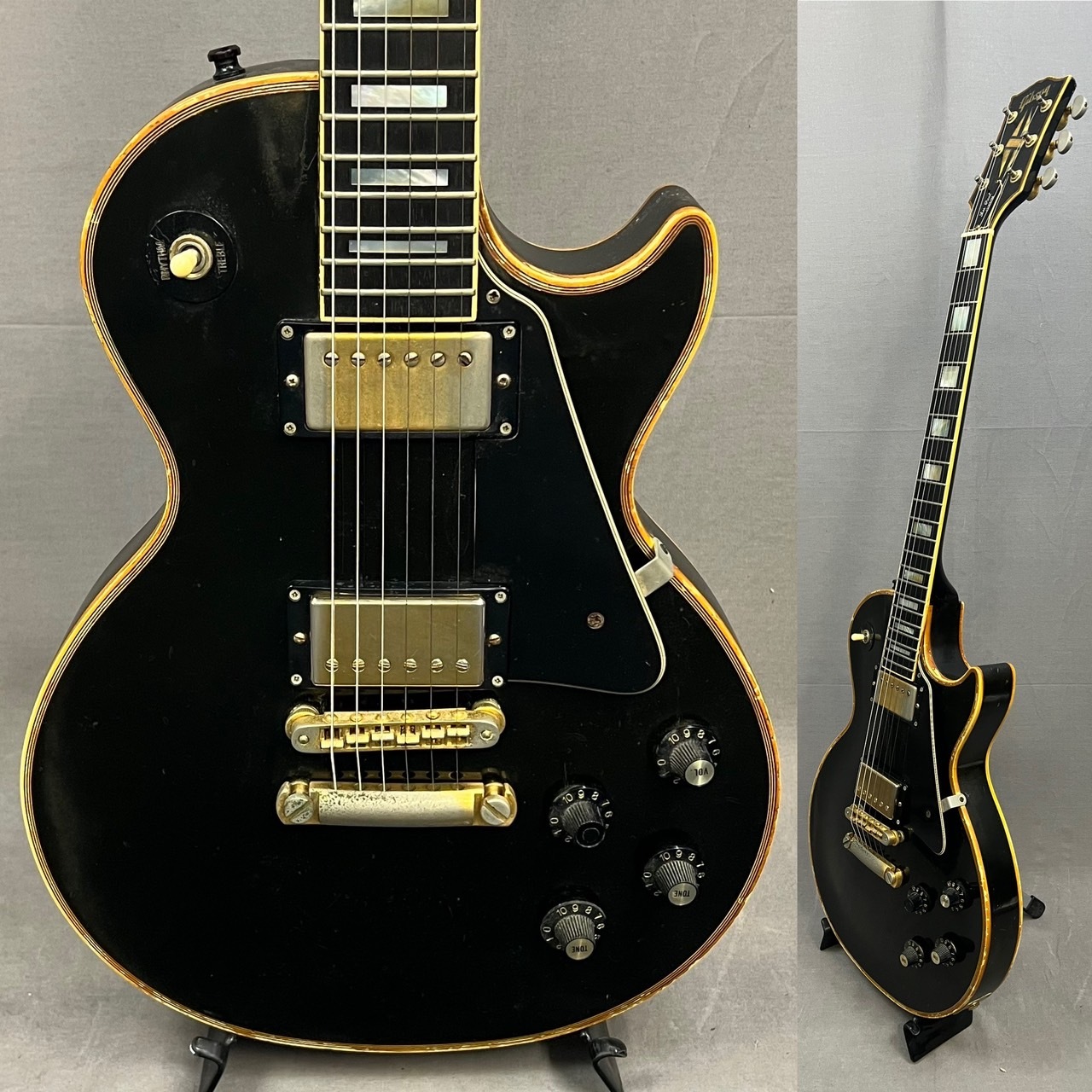 Gibson Les Paul Custom Ebony 1996年製を買取りました。デジマートにて￥478,000で販売中！ - 楽器高価買取専門店  高く売るならチバカン楽器 千葉県 江戸川区 葛飾区 江東区 墨田区