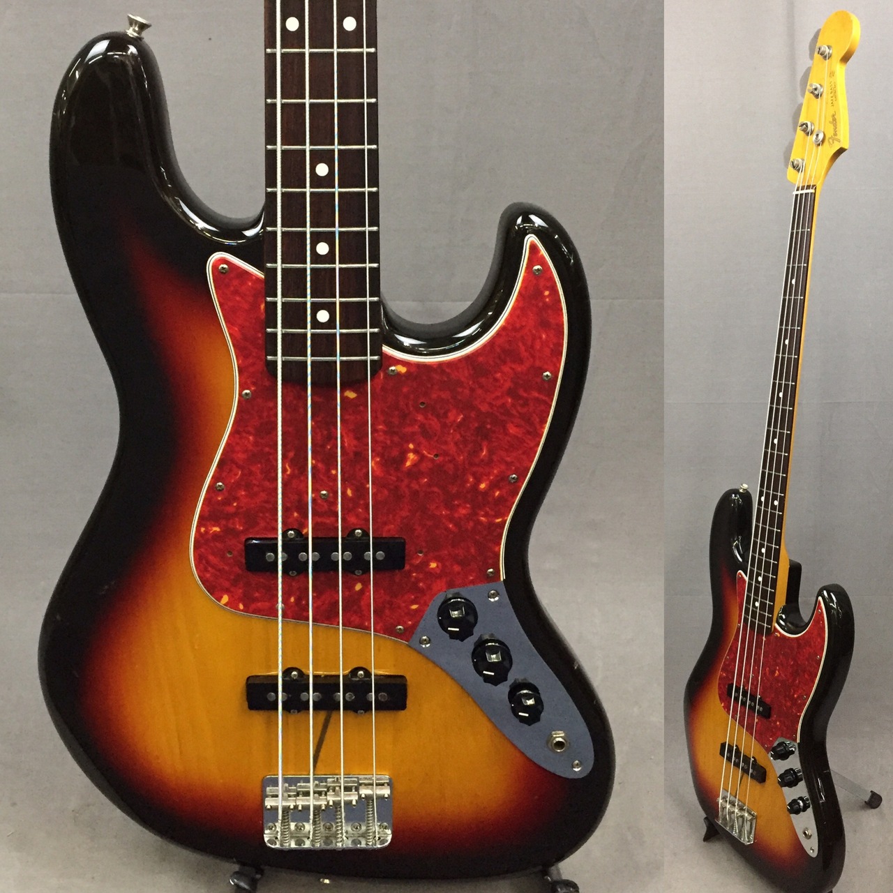 Fender Japan JB62-58 3TS 1999～2002年製 買取りました