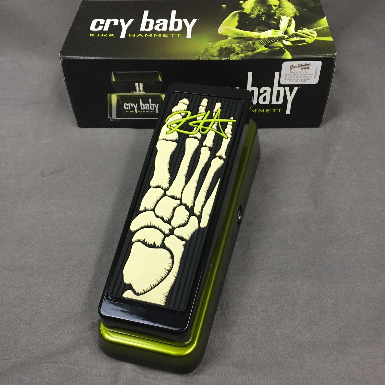 Jim Dunlop KH-95 Kirk Hammett Signature CRY BABY WAH 買取りました