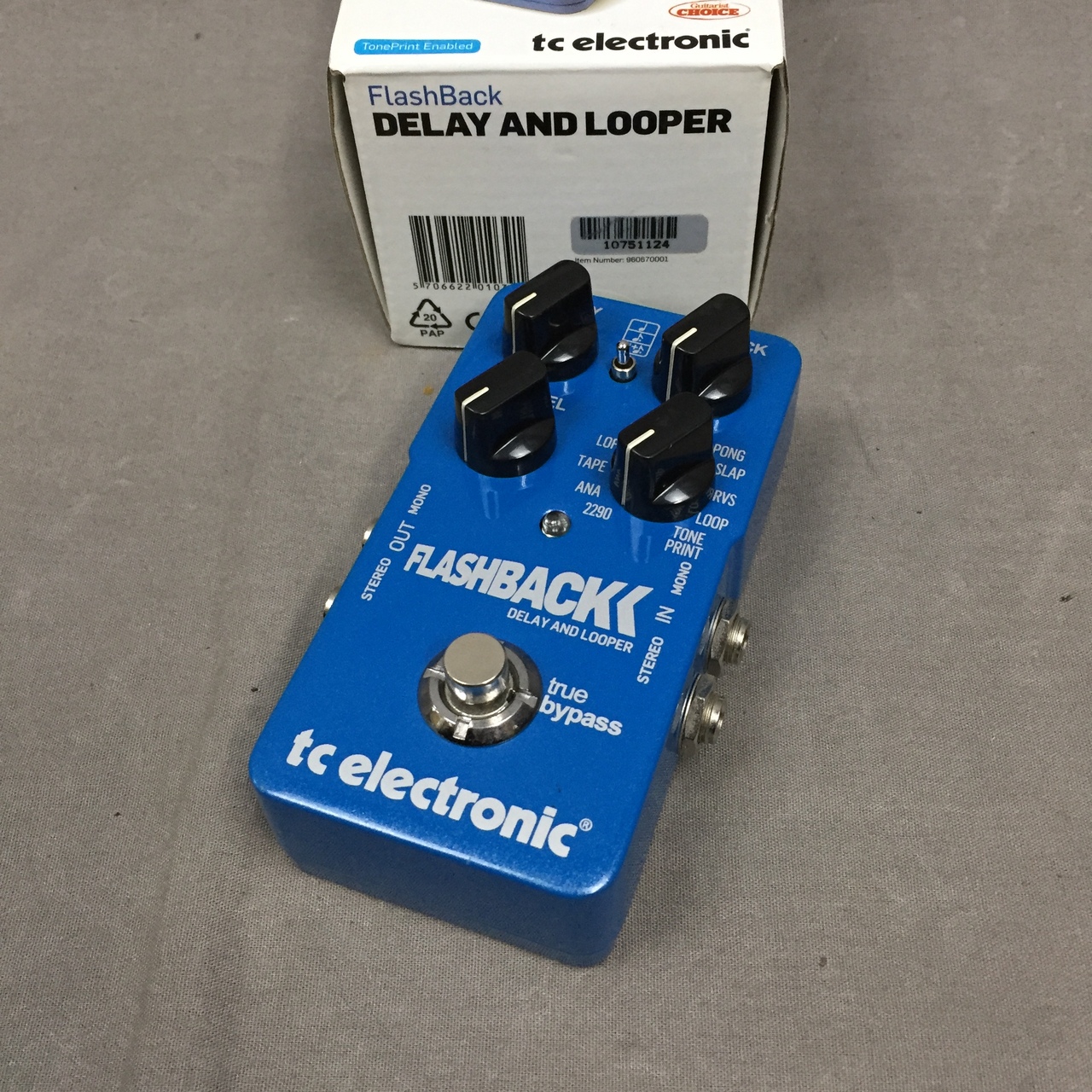 tc electronic Flashback Delay & Looper買取りました。 デジマートにて￥14,800で販売中！ -  楽器高価買取専門店 高く売るならチバカン楽器 千葉県 江戸川区 葛飾区 江東区 墨田区