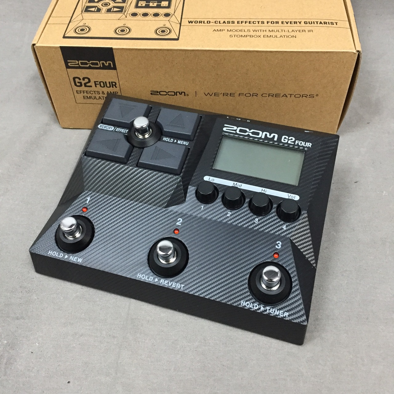 ZOOM G2 FOUR買取りました。デジマートにて￥22,800で販売中！ - 楽器