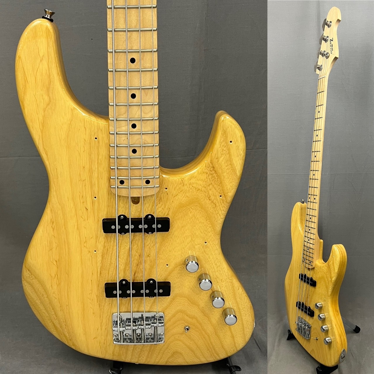 【k】ATELIER Z エレキベース 4弦 JZ-189/S 中古】 Atelier Z / JHJ-189 Transparent Blue Burner 【梅田店