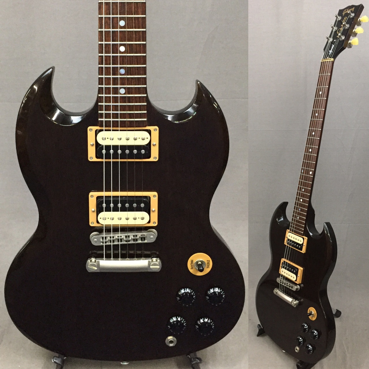 Gibson SG Special 2015 Translucent Black買取りました。デジマートにて￥128,000 で販売中！ -  楽器高価買取専門店 高く売るならチバカン楽器 千葉県 江戸川区 葛飾区 江東区 墨田区