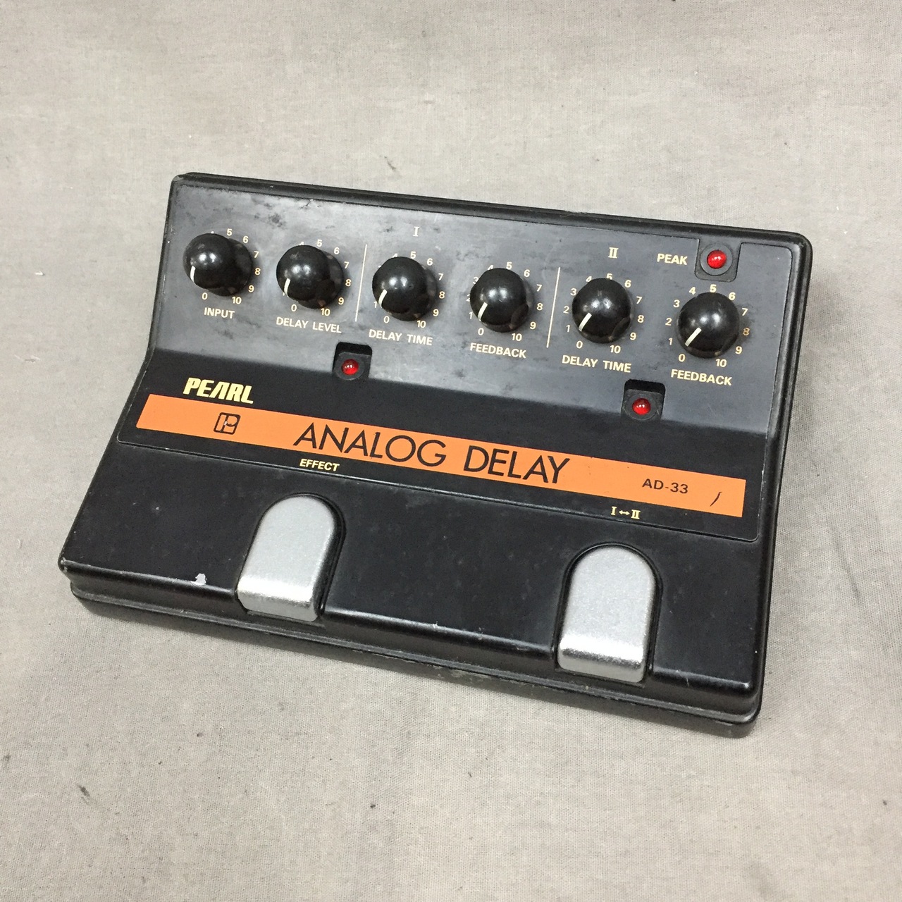 Pearl AD-33 analog delay買取りました。デジマートにて￥17,800