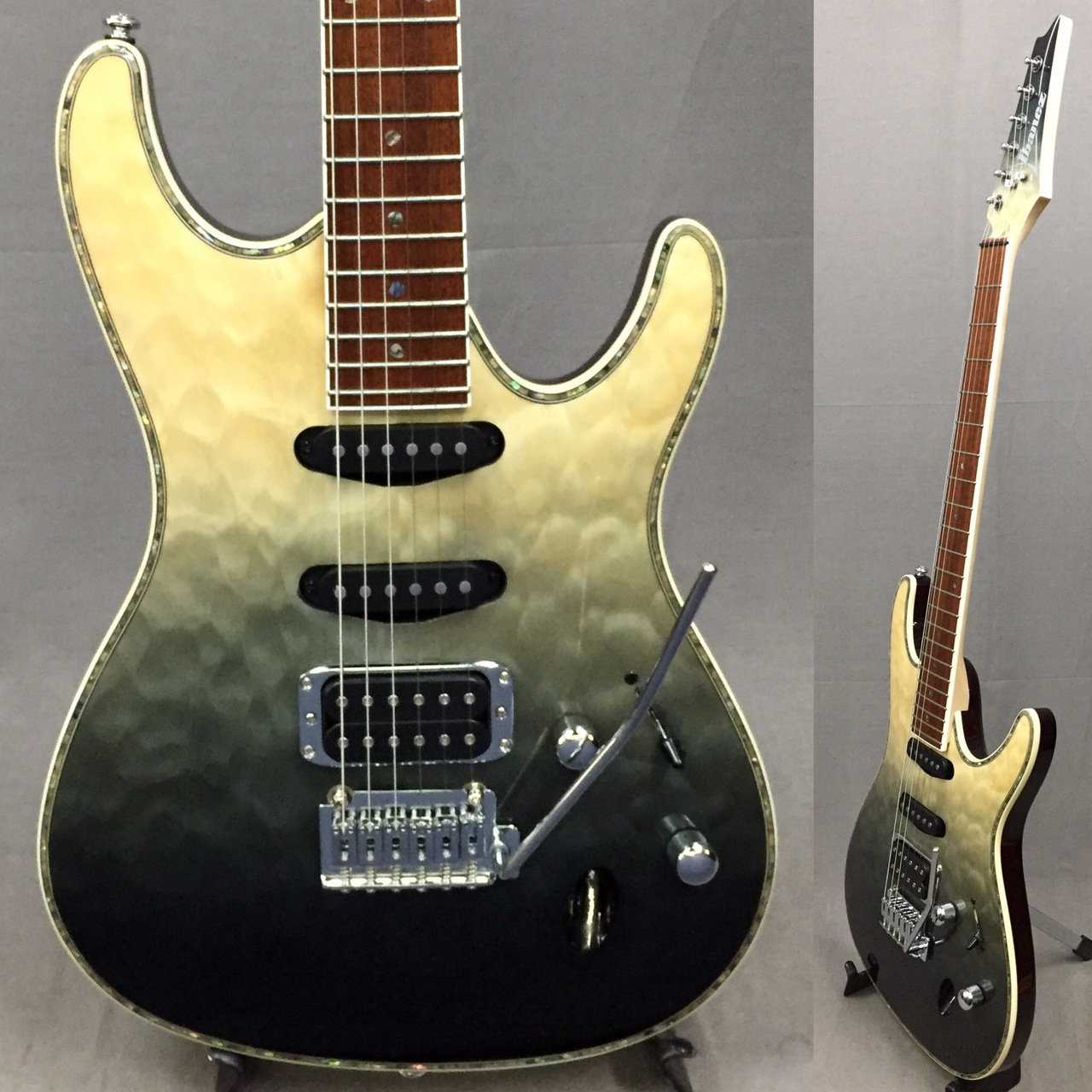 Ibanez SA360NQM-BMG (Black Mirage Gradation)買取りました