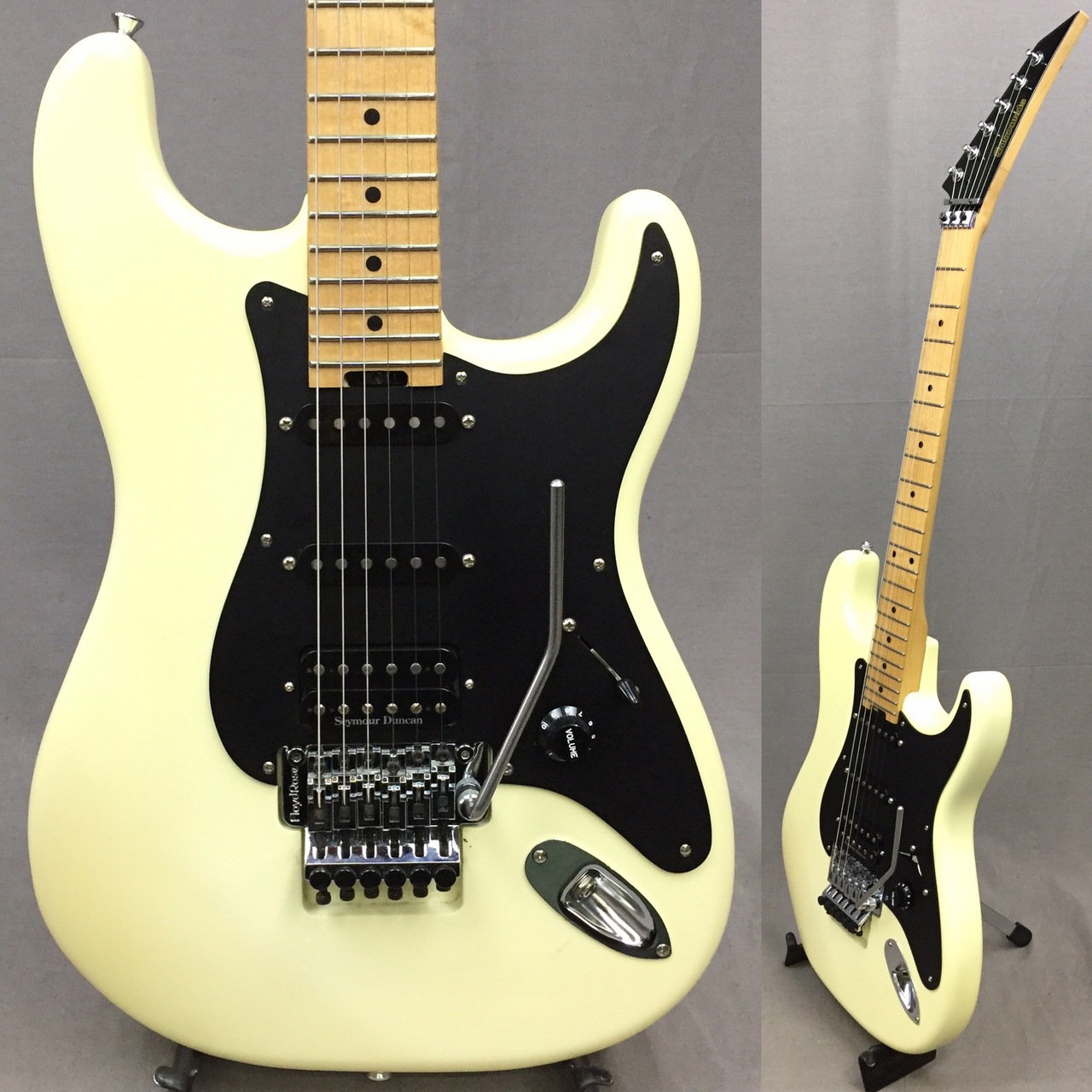 Edwards ストラトキャスター　SSH EDWARDS ST SSH Floyd Rose Vinatge White 2009年製 買取りました