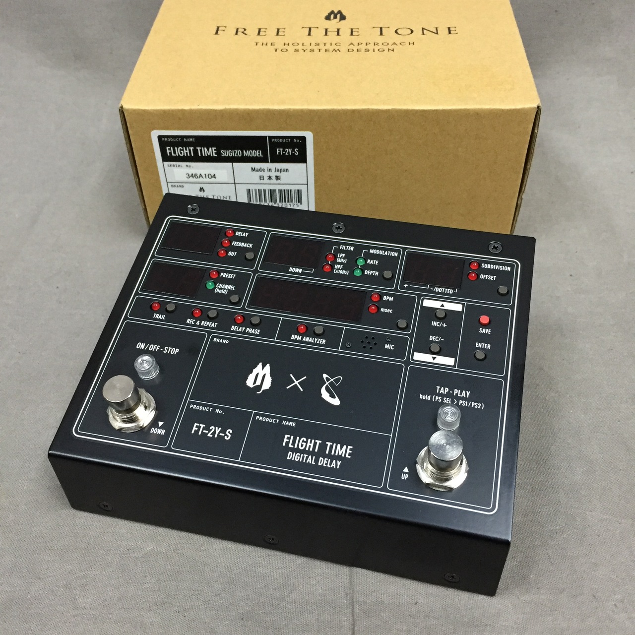 Free The Tone SUGIZO SIGNATURE FLIGHT TIME / FT-2Y-S 買取り