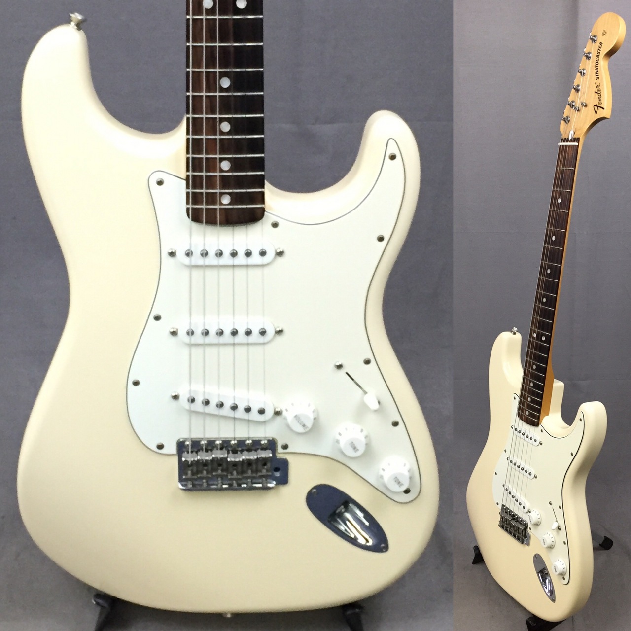 Fender Mexico Albert Hammond Jr. Signature Stratocaster Olympic