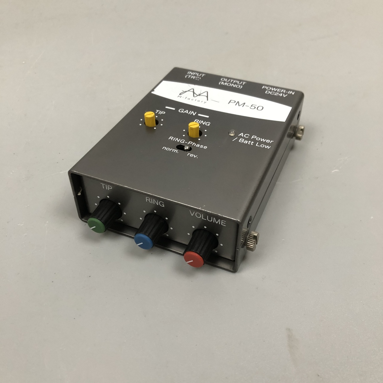 M-Factory PM-50買取りました。デジマートにて80,000で販売中！ - 楽器