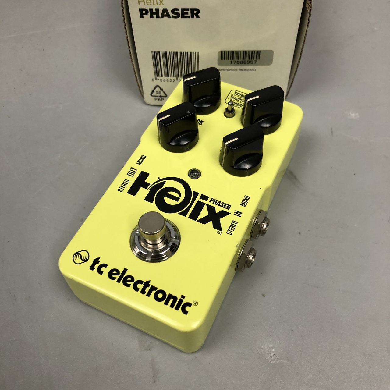 tc electronic Helix Phaser 買取りました。デジマートにて