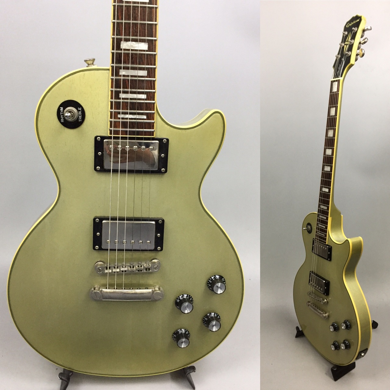 ギター Epiphone Les Paul Custom PRO TV Silver Epiphone Limited Edition Les Paul Custom Pro TV Silver 2013年