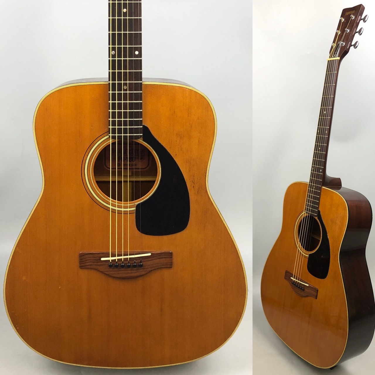 【公式ショップ】 YAMAHA FG-180 買取りました。デジマートにて 1968年製 赤ラベル ギター