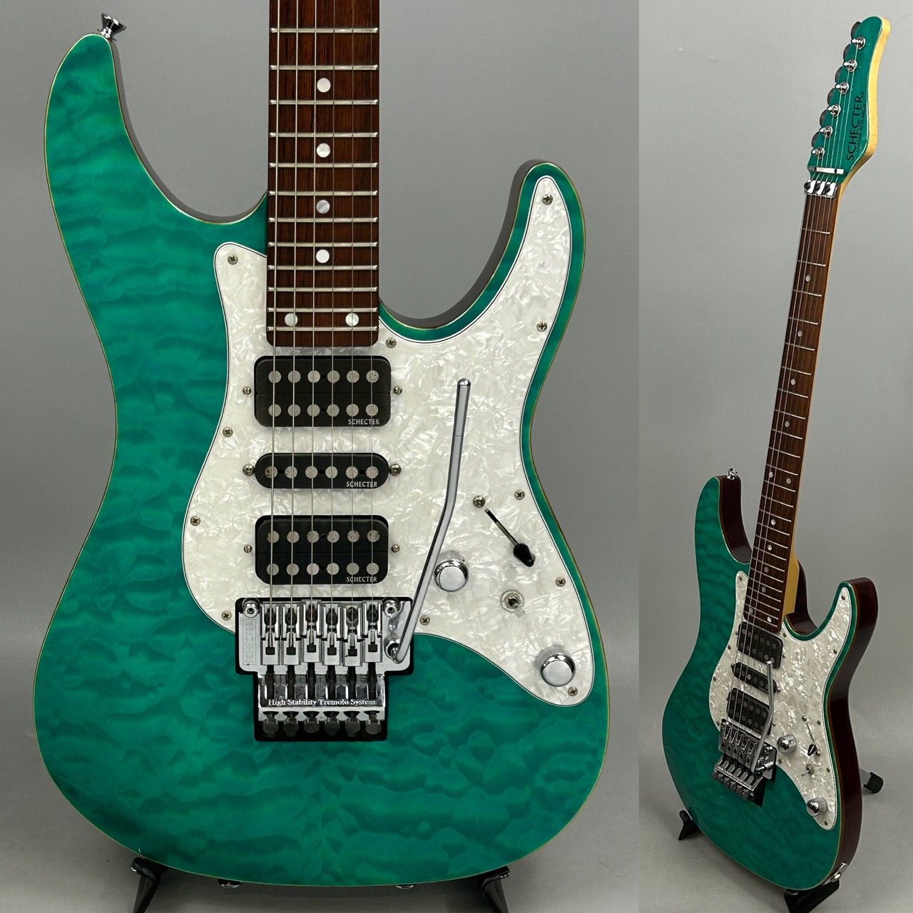 SCHECTER SD-2-24-AL AQB/M エレキギター(シェクター SDシリーズ