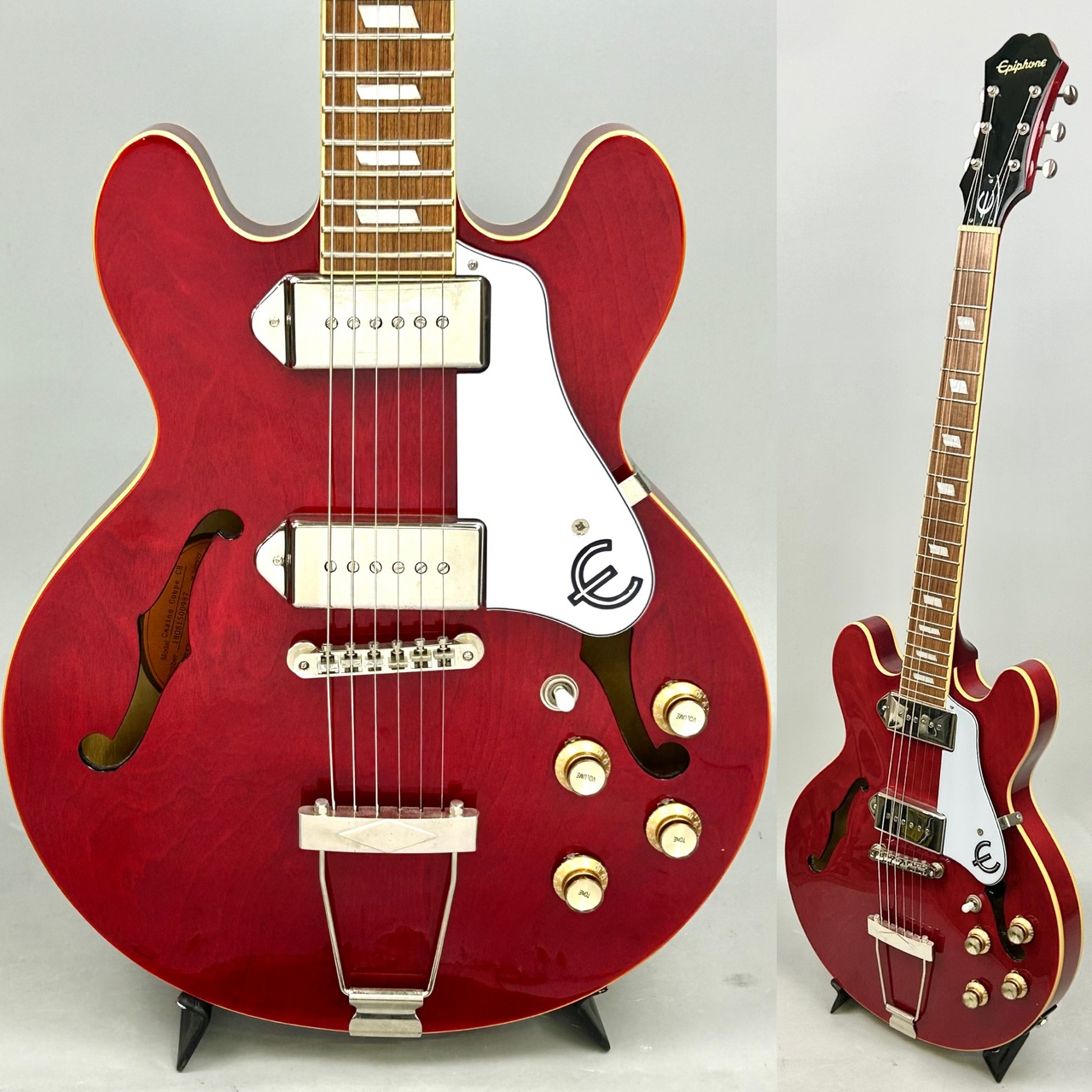 Epiphone CASINO Coupe 2018年モデル【訳あり】 Epiphone CASINO Coupe CH 2018年製 買取りました。デジマートにて