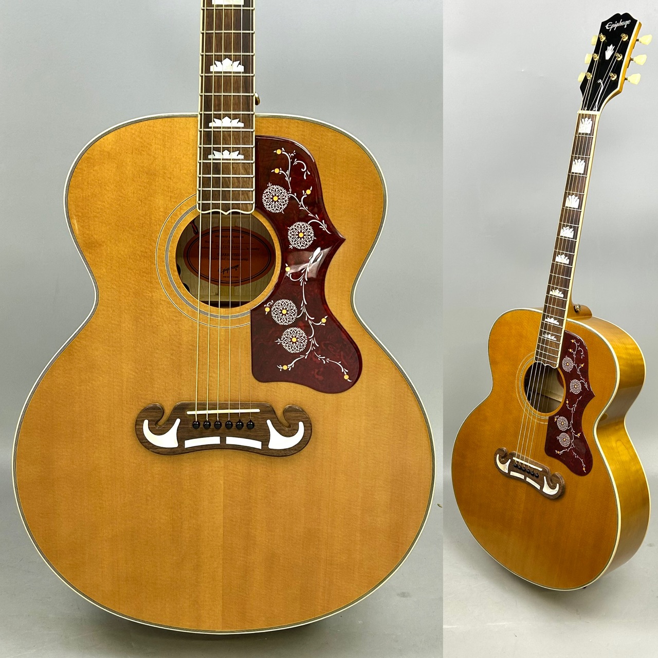正月価格！ほぼ新品！Epiphone MASTERBILTJ-200ANAG 正月価格！ほぼ新品！Epiphone MASTERBILTJ-200ANAG - メルカリ