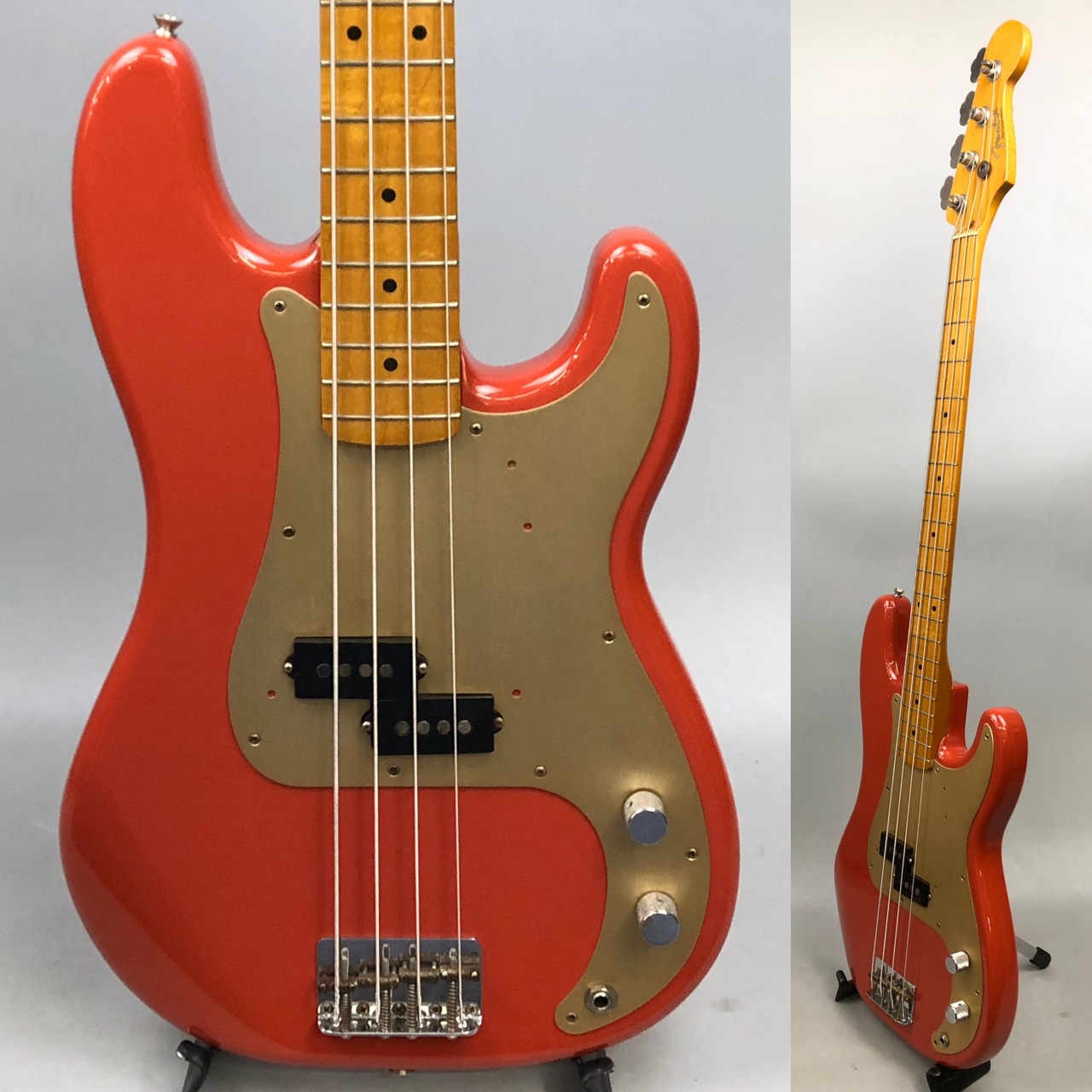 Fender Mexico Classic Series 50s Precision Bass Fiesta Red 2010年
