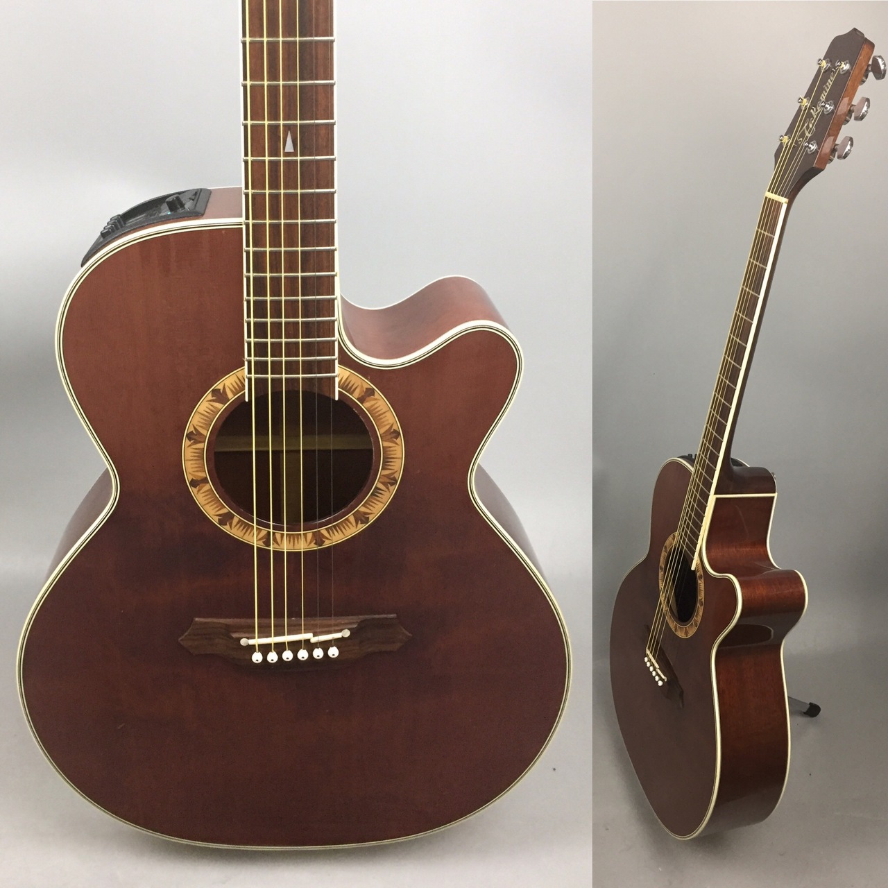 最終値下げ・タカミネ<PT-508>日本製・トップ単板・PU不良 Takamine PT-508 買取りました。デジマートにて¥49,800 で販売