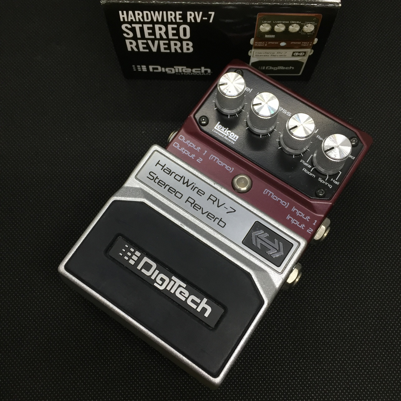 DigiTech Hardwire Stereo Reverb RV-7 買取りました。デジマートにて