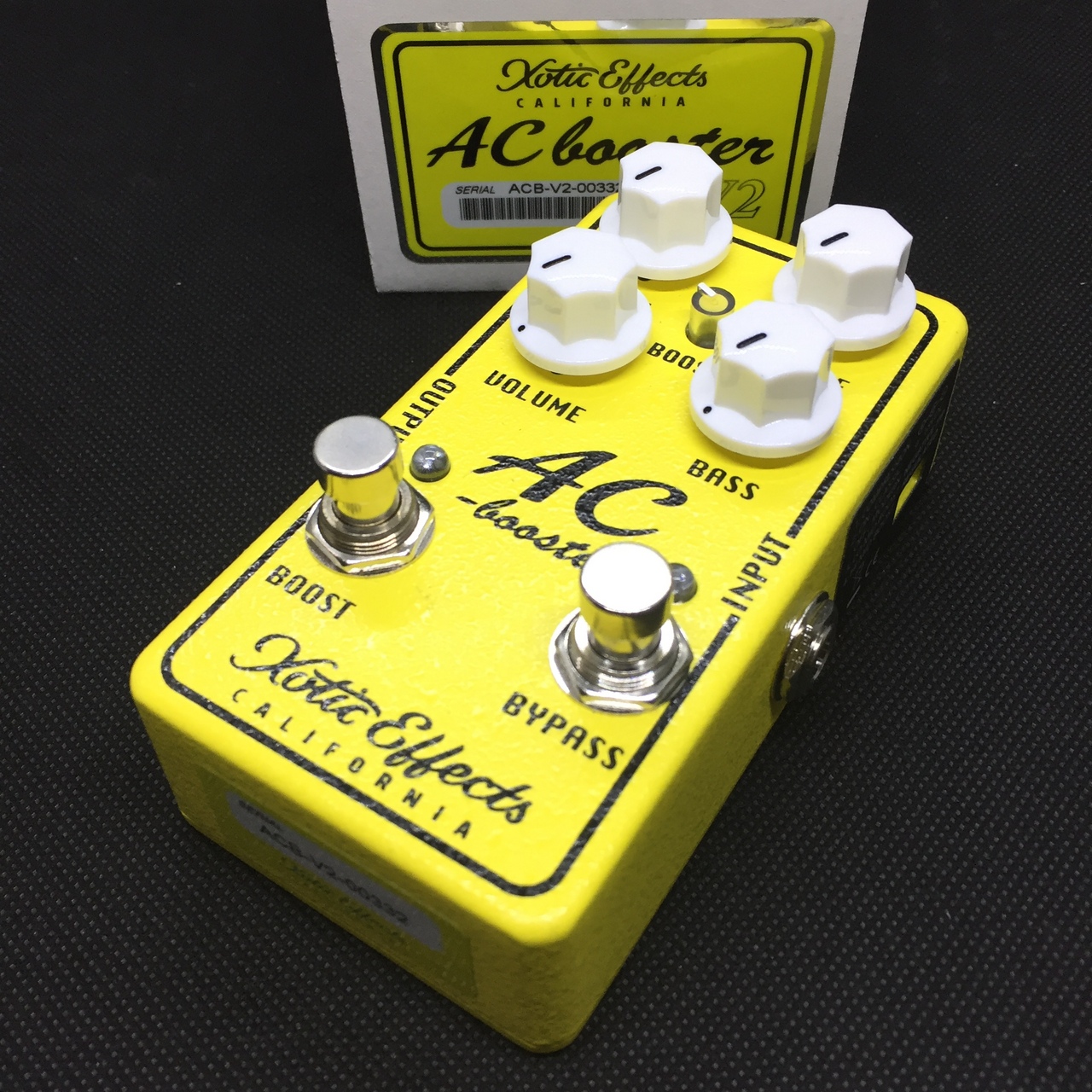 Xotic AC Booster V2買取りました。デジマートにて￥22,000で販売中