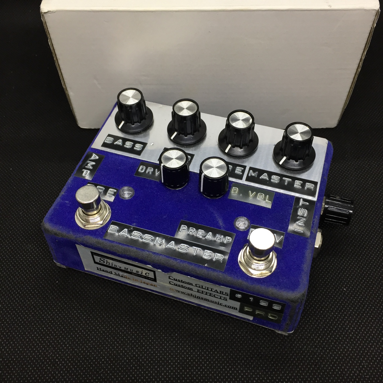 Shin’s Music BASS MASTER PREAMP 中古品 Shin's Music Bass Master Preamp Pino - メルカリ