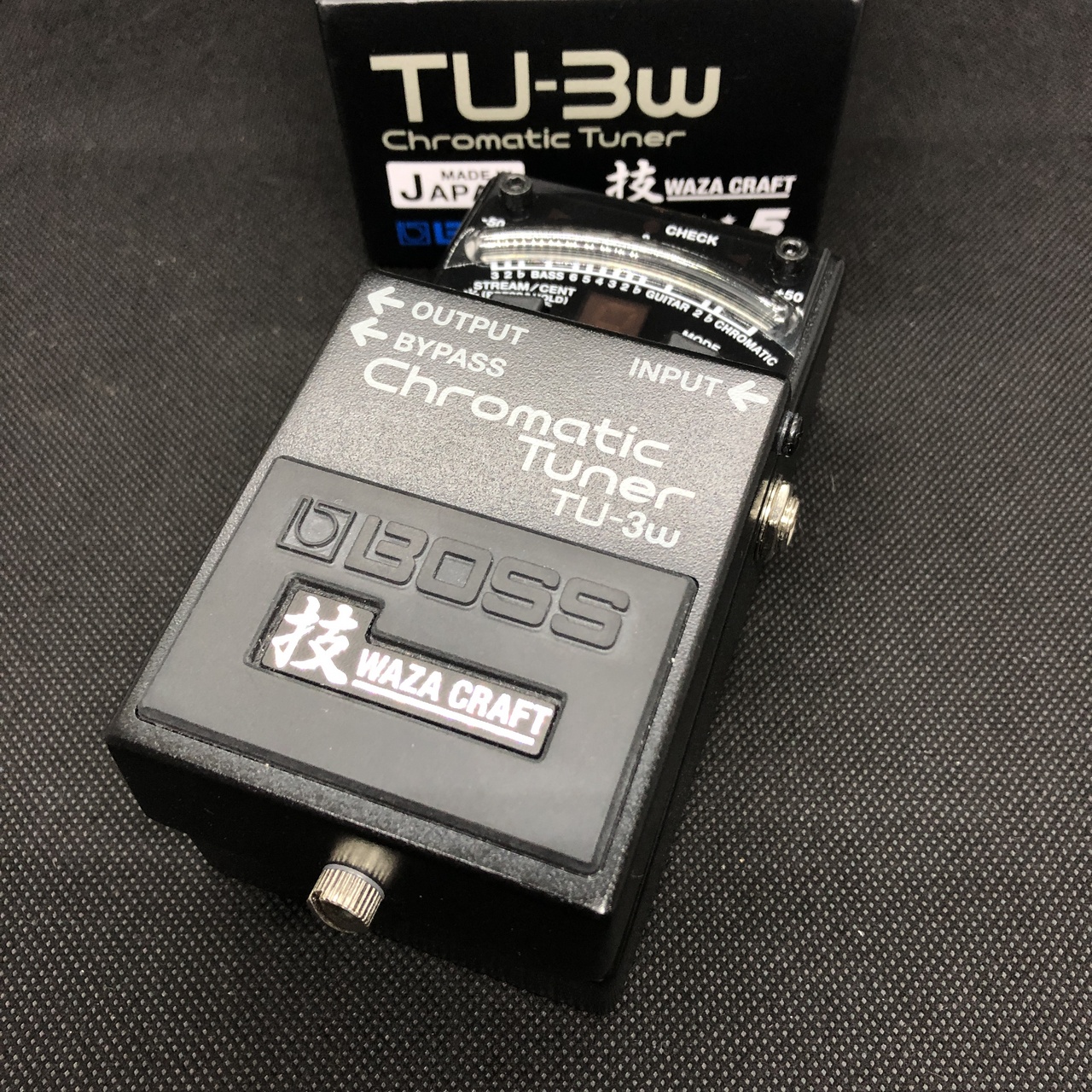BOSS TU-3W WAZA CRAFT チューナー買取りました。デジマートにて