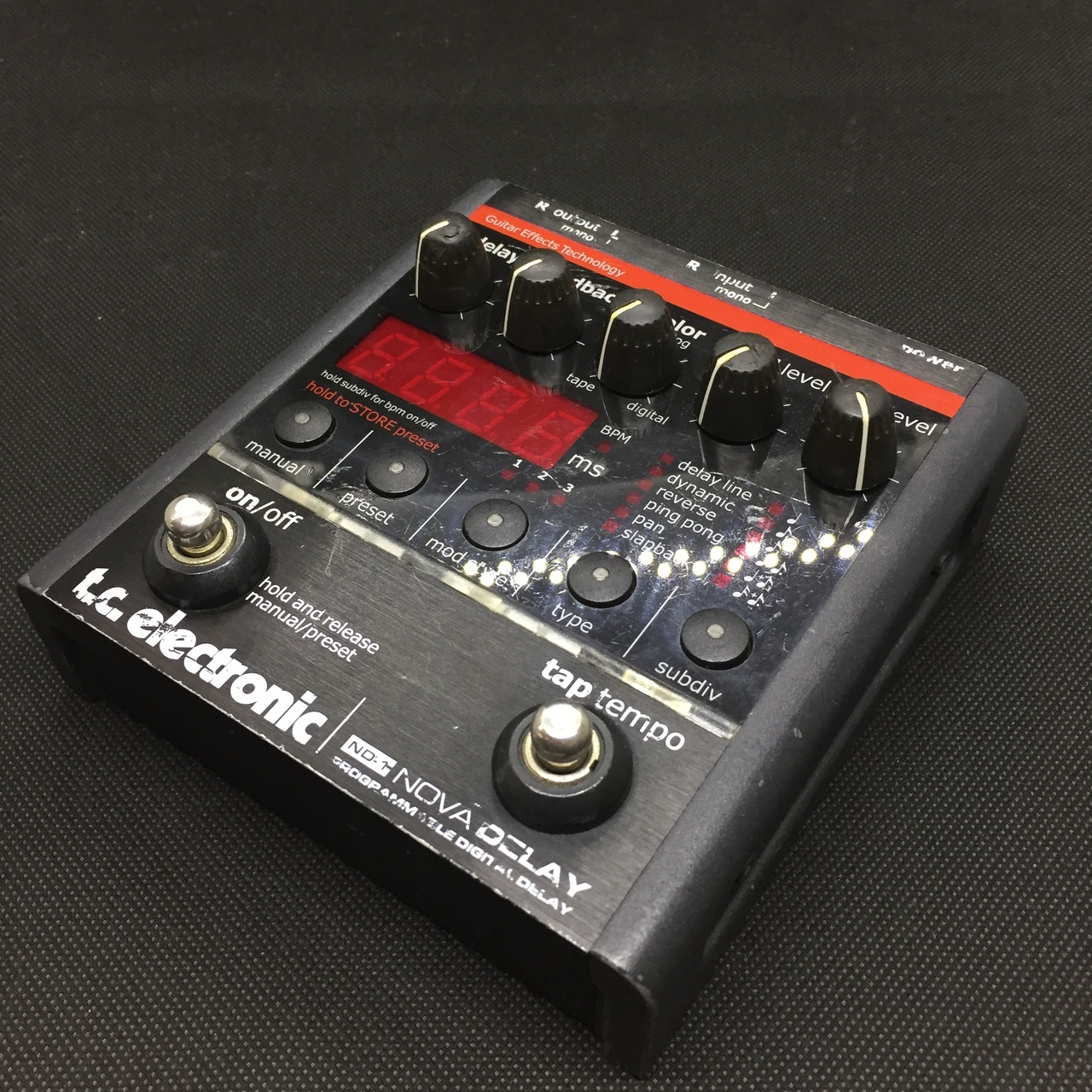TC Electronic NOVA Delay ND-1 中古 動作okです TC Electronic ND-1