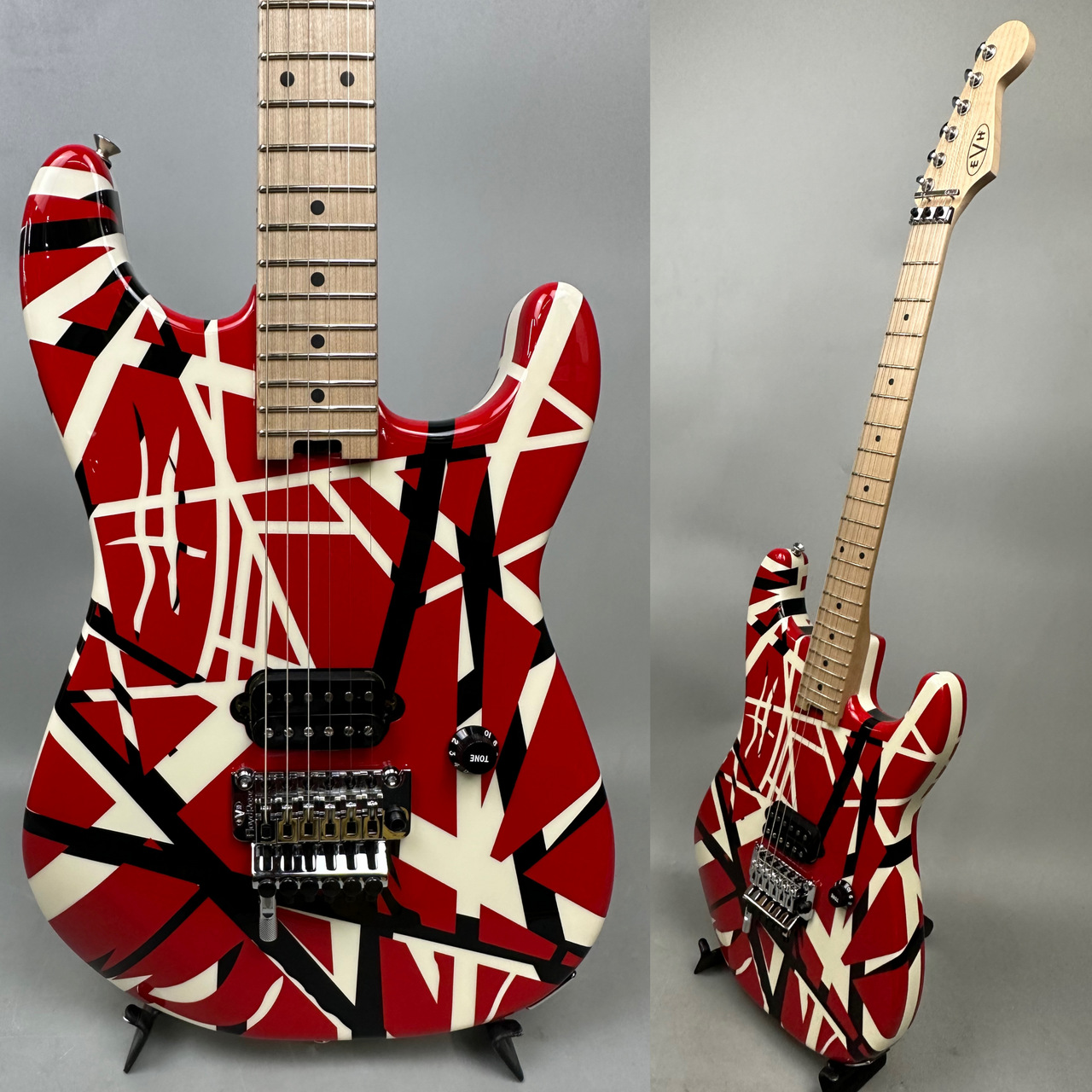 EVH Striped Series Red with Black Stripes 買取りました。デジマート