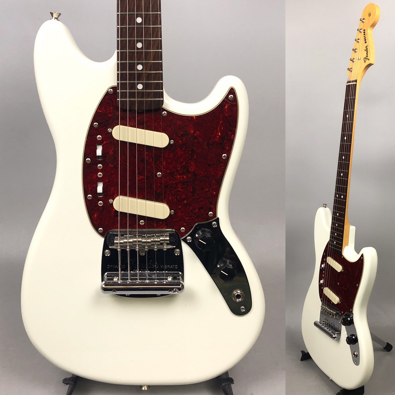 Fender Made in Japan Traditional 60s Mustang RW Olympic White 2023