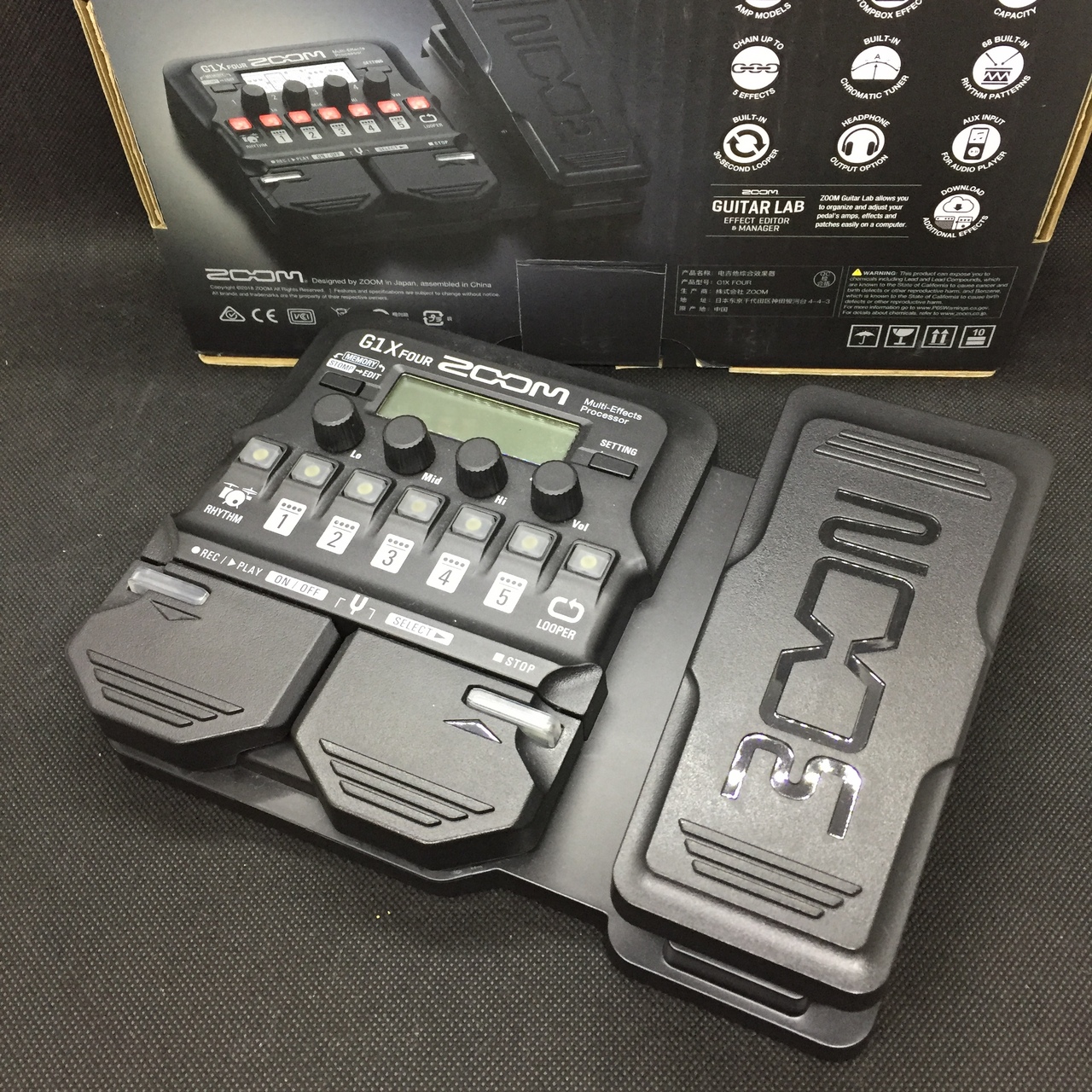 ZOOM G1X FOUR / ギター用マルチエフェクター ズーム 【 久留米