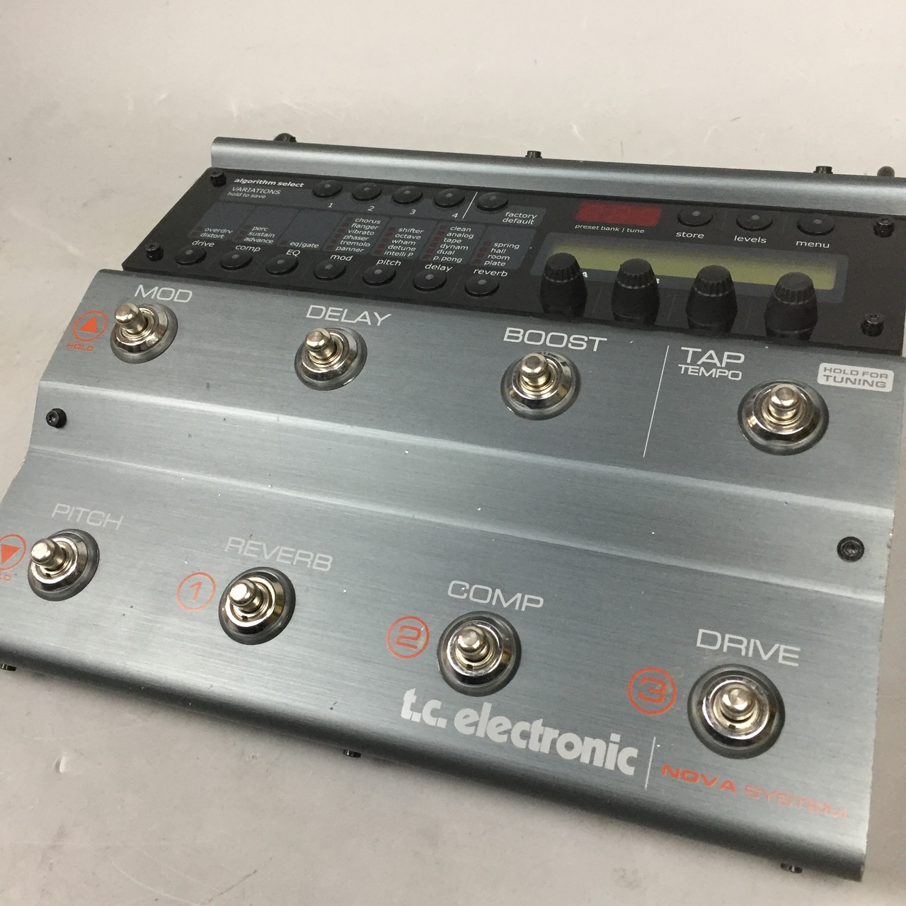 tc electronic Nova System with SWITCH-3 買取りました。デジマートに