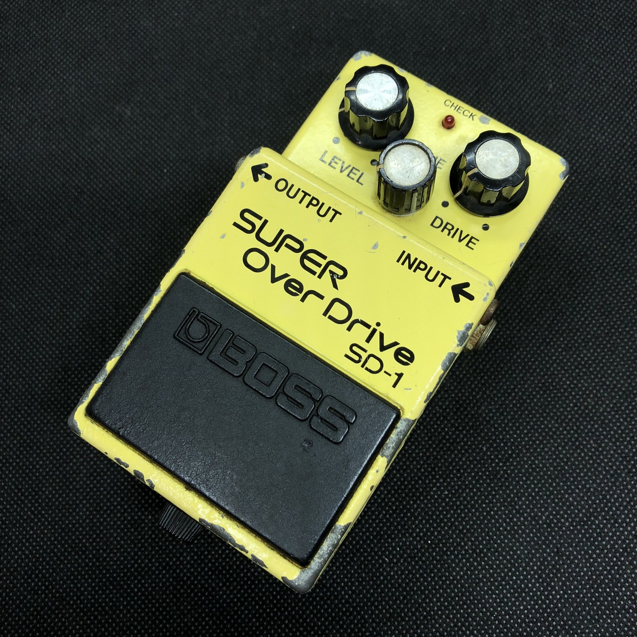 r*d様 BOSS SD-1 83年 スーパーオーバードライブ BOSS SD-1 SUPER Overdrive 1983年製 MADE IN JAPAN ACA電源 黒ラベル