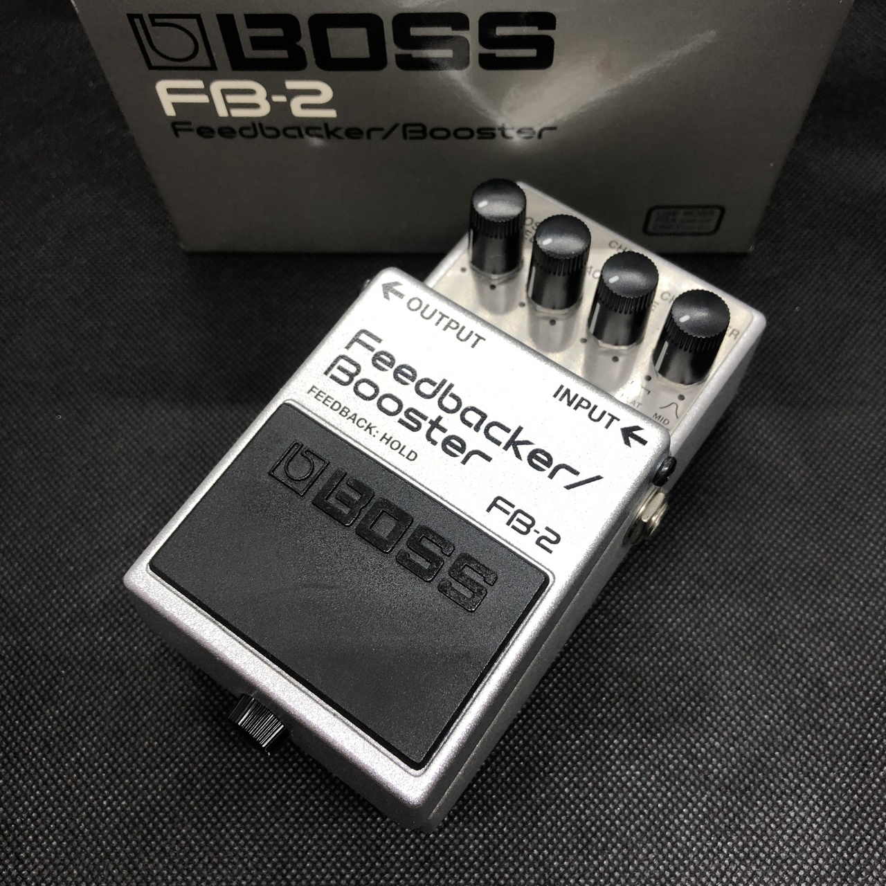 BOSS FB-2 Feedbacker / Booster 2012年製 買取りました。デジマートに